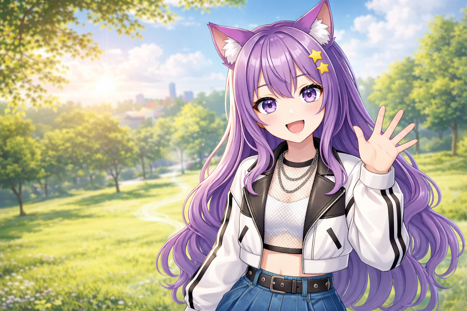 PicoVoice — 紫髪猫耳VTuberキャラクター